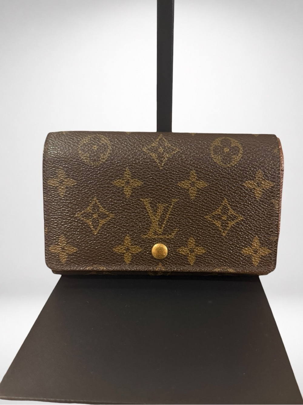 Louis Vuitton Authentic Vintage Porte Monnaie Tresor Bifold Wallet Monogram